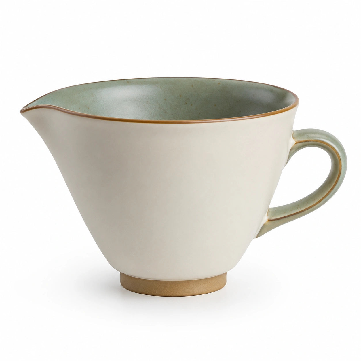Keramikkanne 750ml Grün/Creme