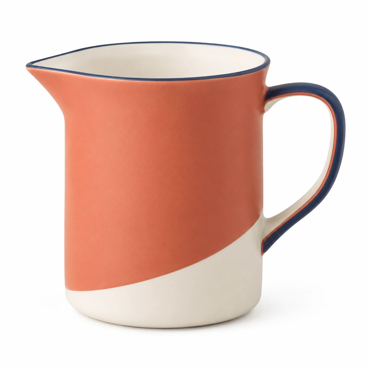Keramik-Gießer 500ml Rot/Weiß
