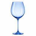 Blaues Weinglas 650ml mit Verlängertem Stiel