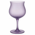Gefrostetes Weinglas 500ml Lila