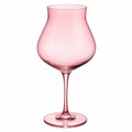 Elegantes Rosa Weinglas 450ml