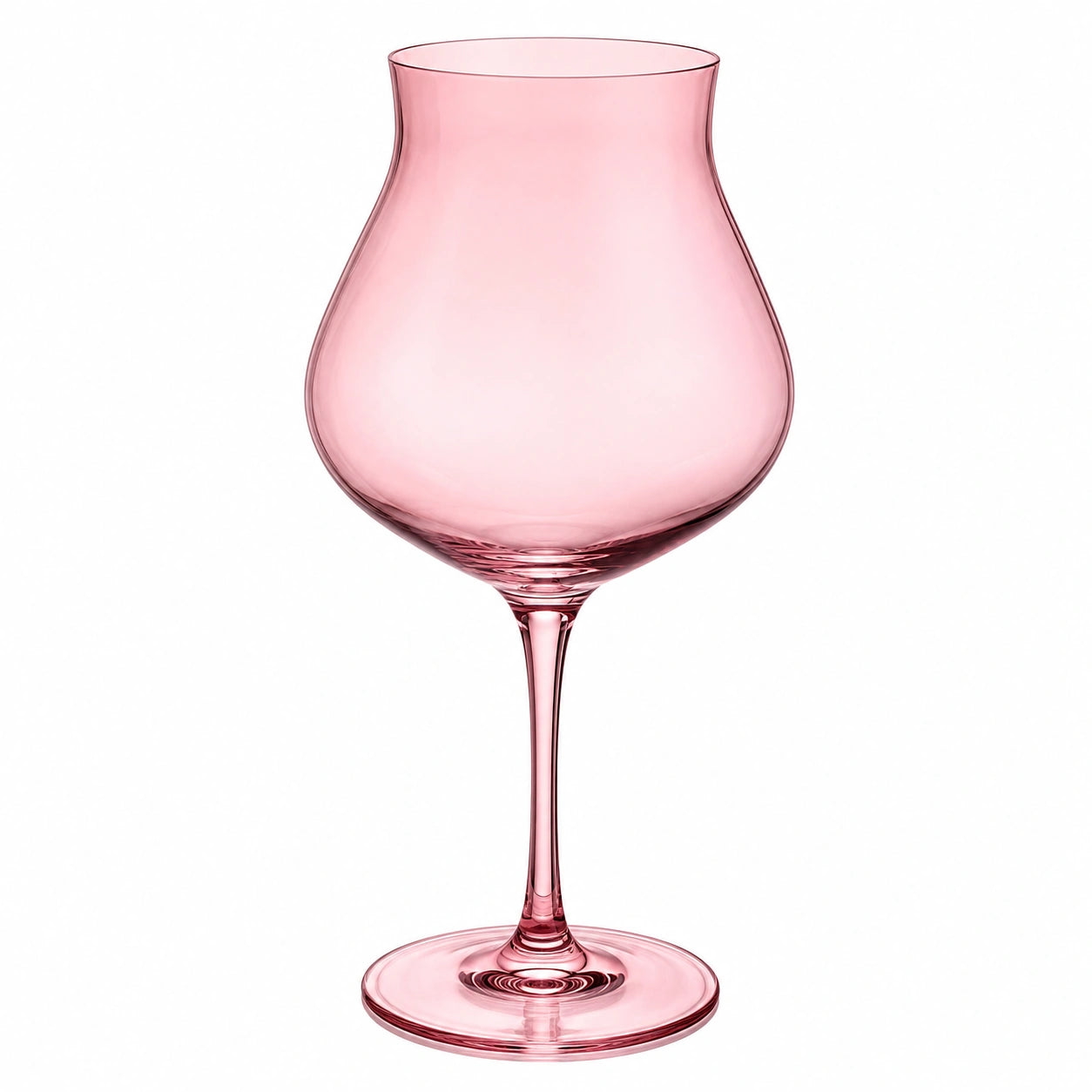 Elegantes Rosa Weinglas 450ml