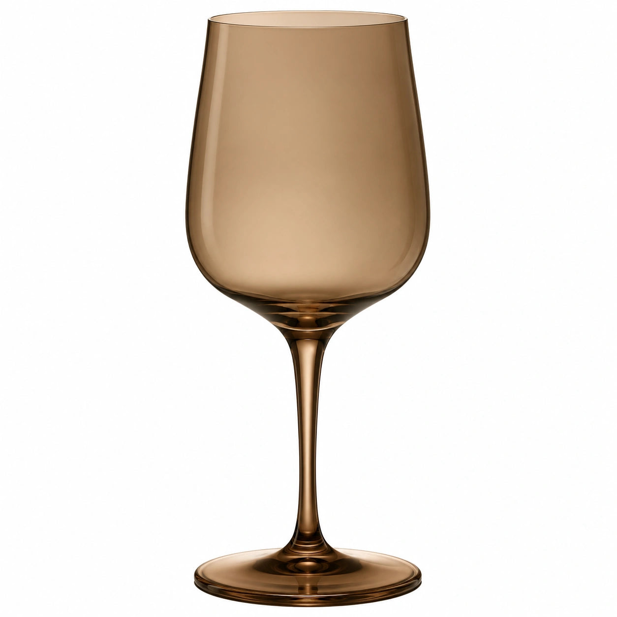Braunes Weinglas 550ml Tulpenform