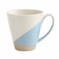 Kaffeetasse 350ml Beige und Blau